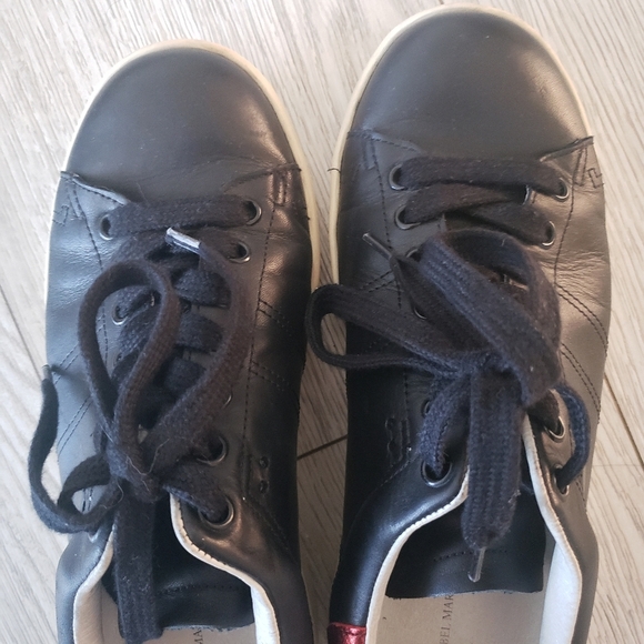 Isabel Marant Black Bart Low-Top Sneakers size 6.5 - Picture 3 of 9